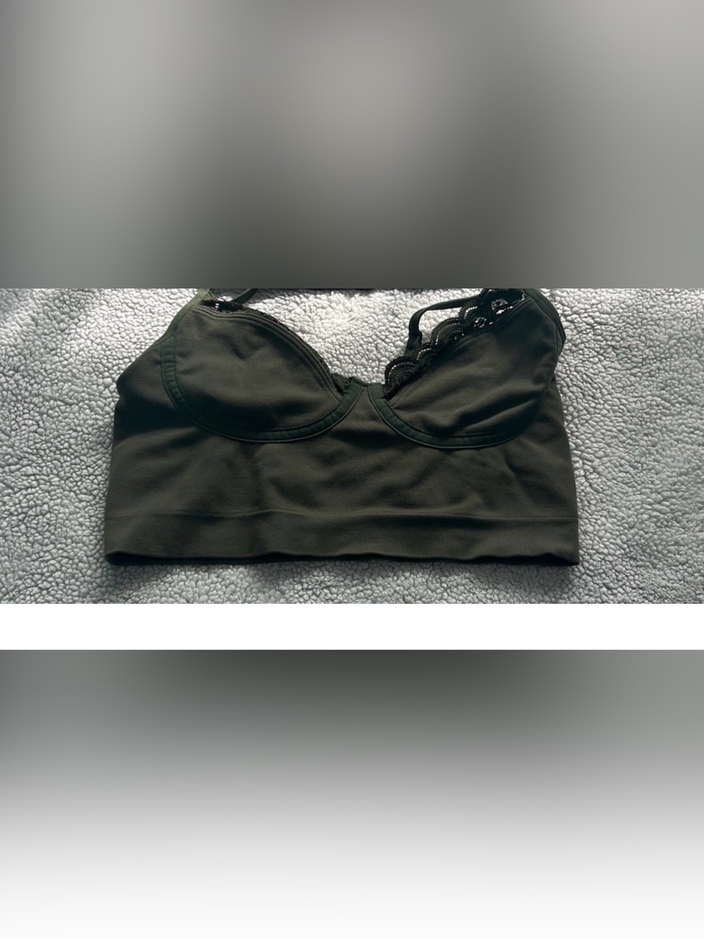 🎁Aerie Olive Green Top/bralette
